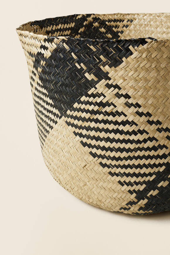 Woven Large Basket  Natural  hi-res