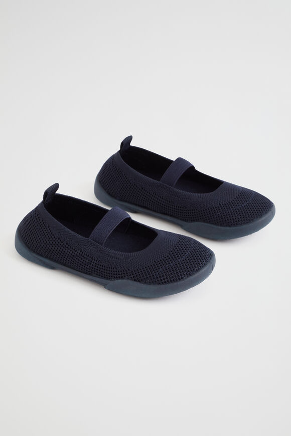 Mesh Ballet Trainer  Navy  hi-res