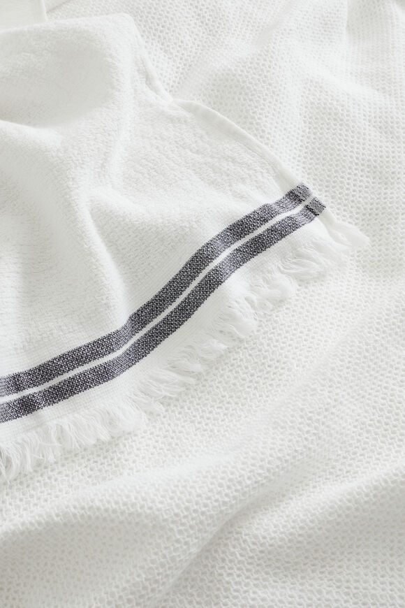 Pia Waffle Coverlet  White  hi-res