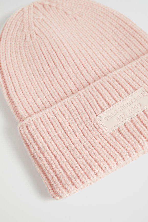 Heritage Rib Beanie  Dusty Rose  hi-res