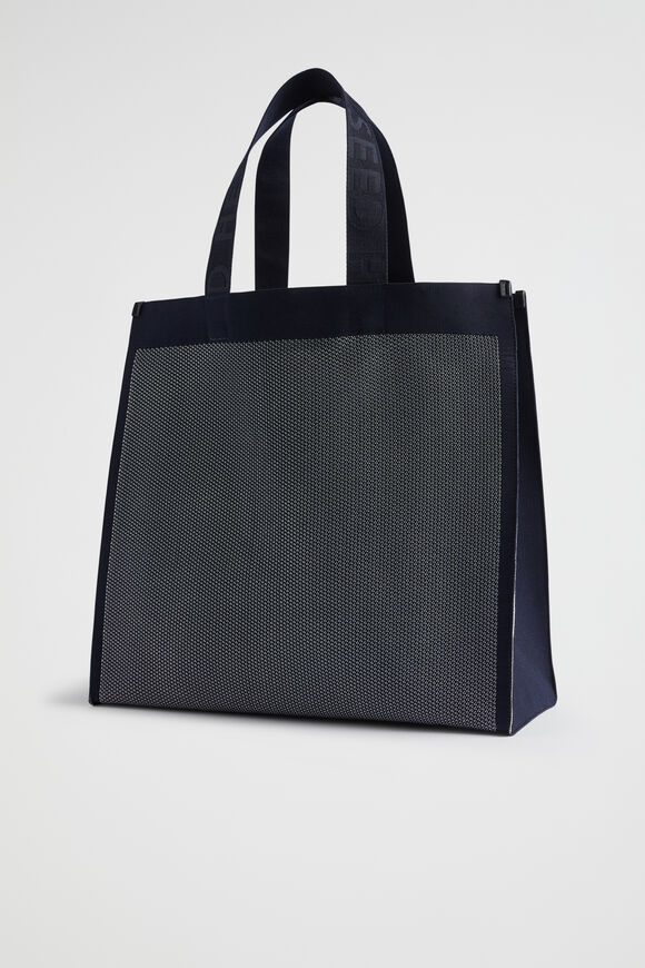 Knitted Tote  Midnight Sky  hi-res