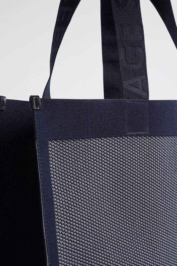 Knitted Tote  Midnight Sky  hi-res