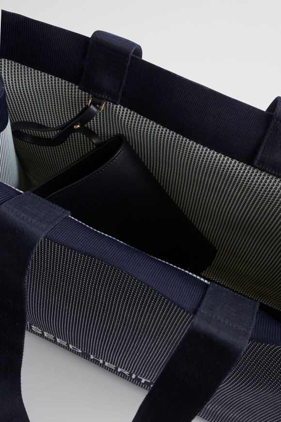 Knitted Tote  Midnight Sky  hi-res