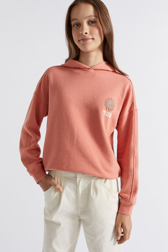 Slogan Hoodie  Honey Dew  hi-res