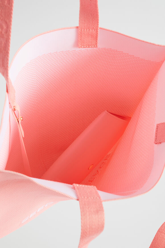 Knitted Logo Tote  Pale Peony  hi-res