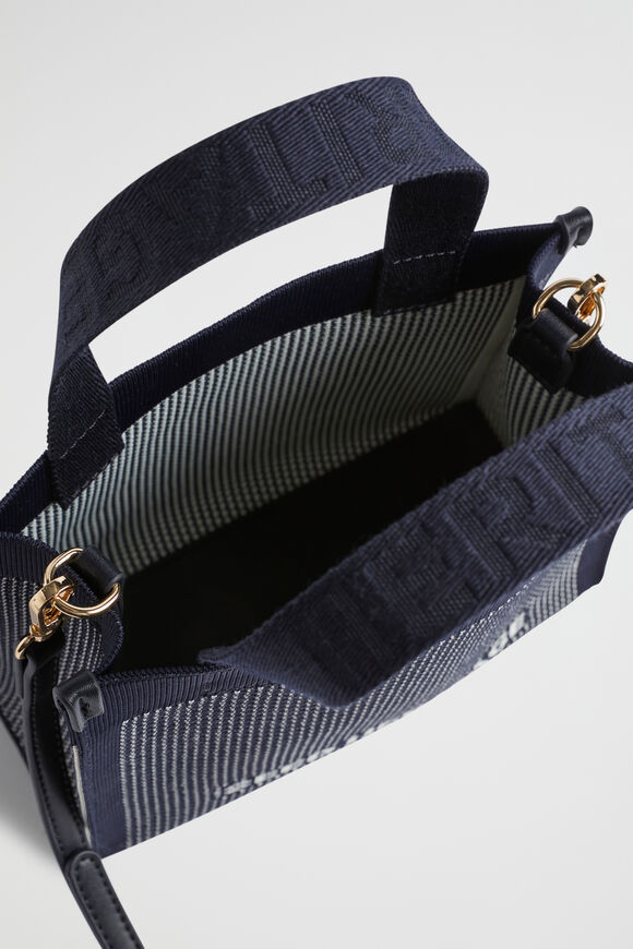 Knitted Micro Tote  Midnight Sky  hi-res