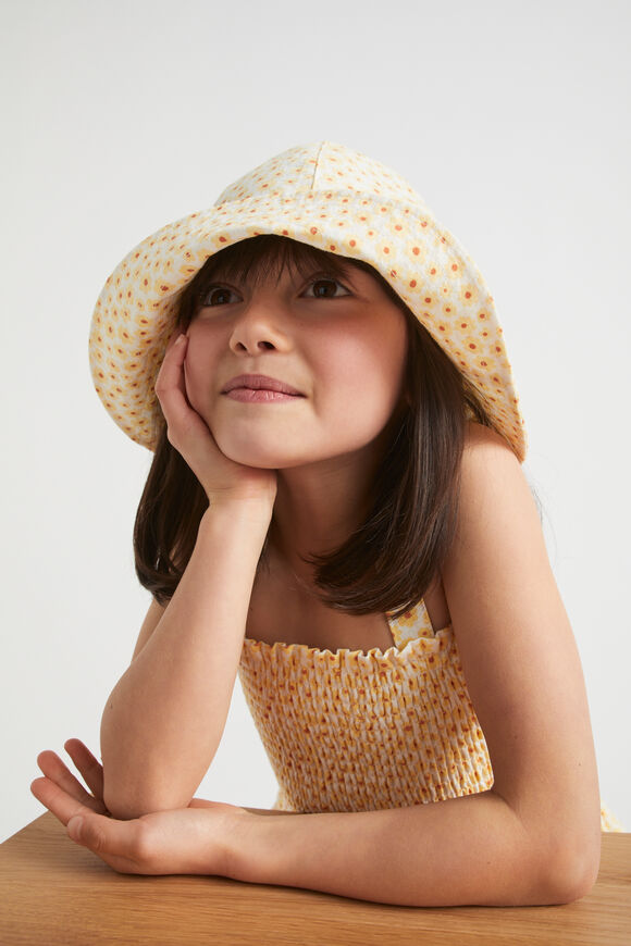 Floral Bucket Hat  Multi  hi-res