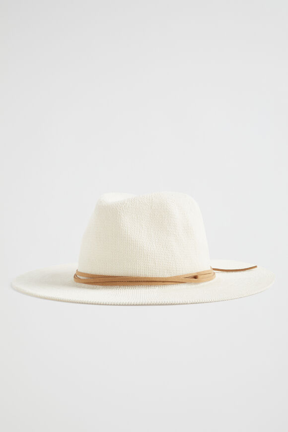 Woven Panama  White  hi-res