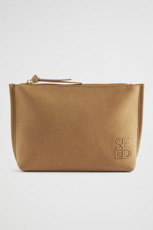 Seed Logo Jersey Pouch  Deep Brass  hi-res