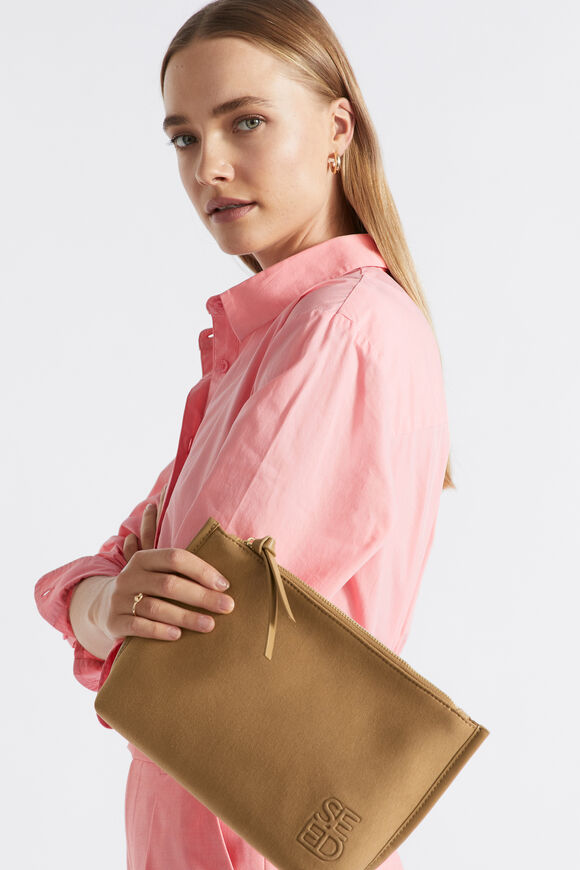 Seed Logo Jersey Pouch  Deep Brass  hi-res