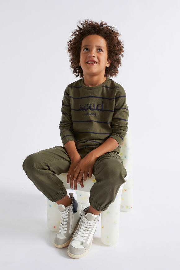 Core Logo Rugby Tee  Pine  hi-res