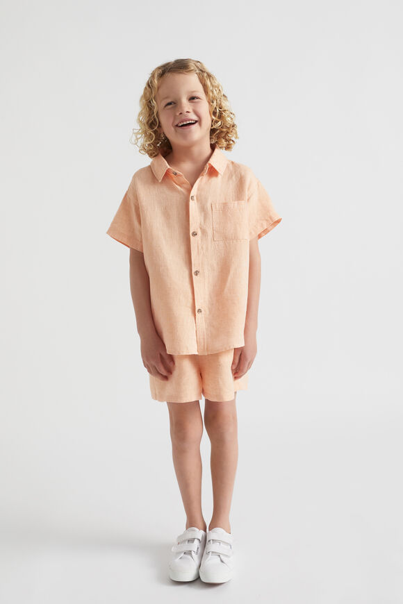 Easy Linen Short  Tangelo  hi-res