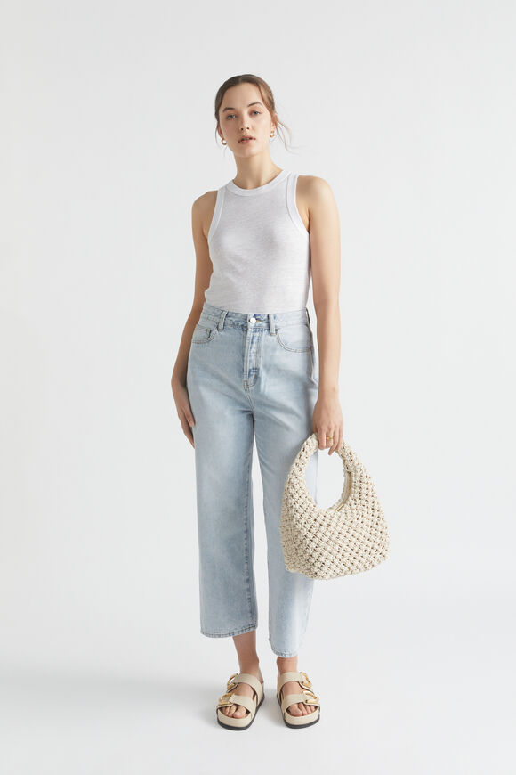 Linen Tank  Whisper White  hi-res