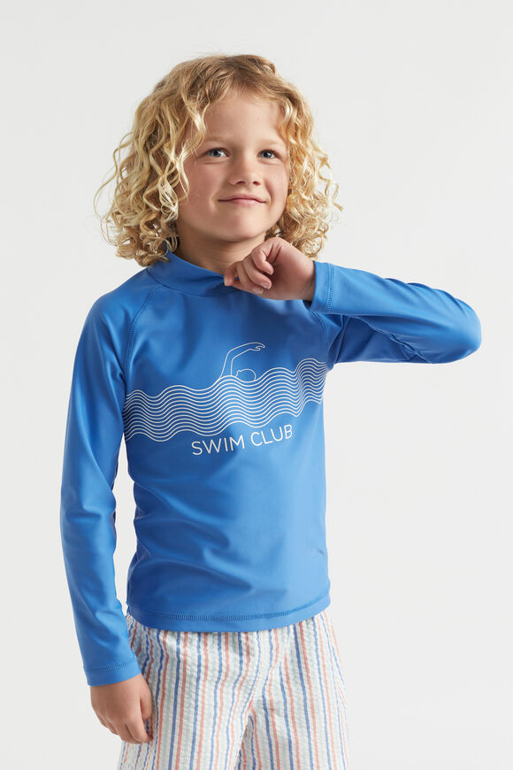 Swim Club Rashvest  Bluebell  hi-res