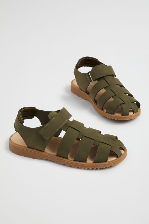 Summer Cage Sandal  Khaki  hi-res