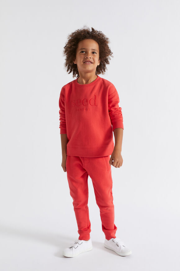 Core Logo Sweat  Super Red  hi-res