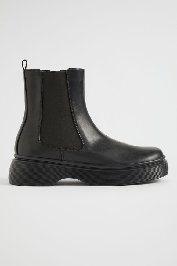 Gusset Boot  Black  hi-res