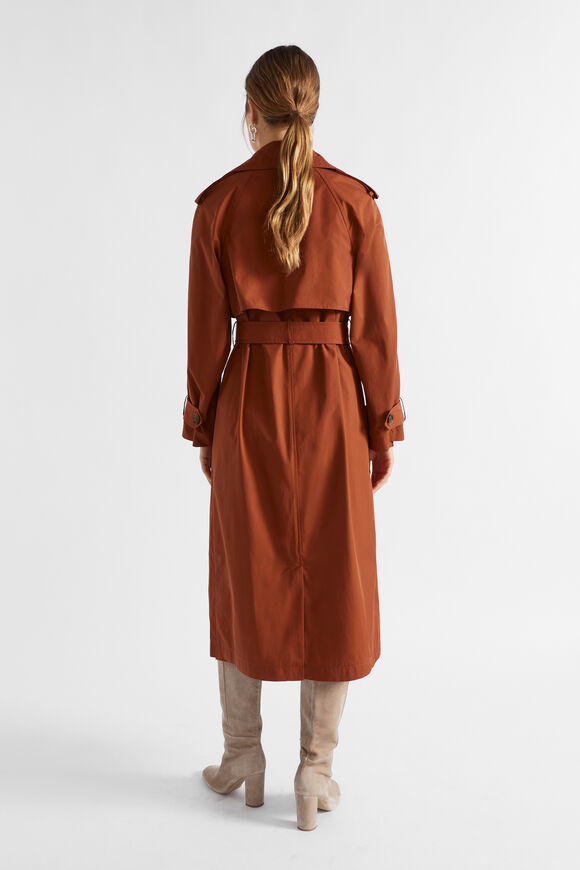 Trench Coat  Burnt Brick  hi-res