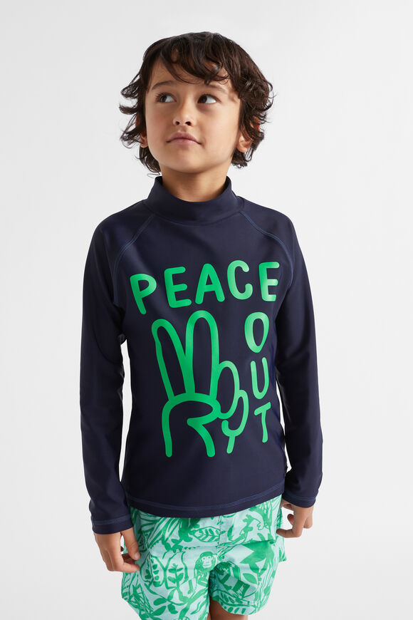 Peace Out Rashvest  Midnight Blue  hi-res