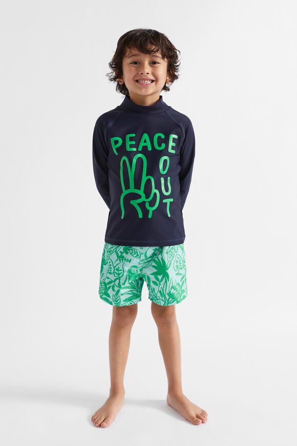 Peace Out Rashvest  Midnight Blue  hi-res