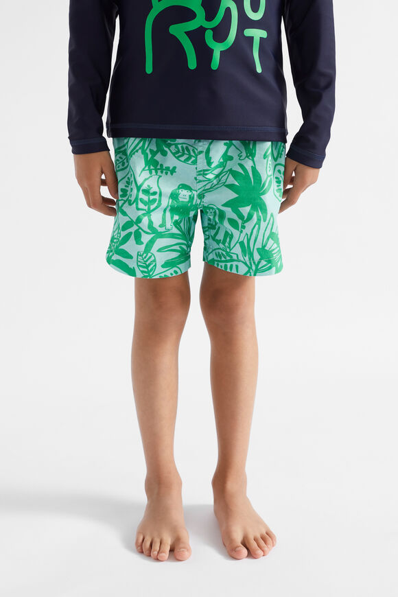 Jungle Boardshort  Cool Aqua  hi-res