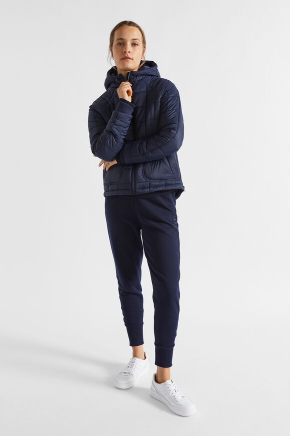 Side Zip Puffer Jacket  Midnight Sky  hi-res