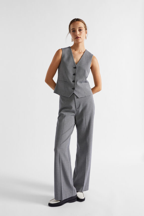 Houndstooth Vest  Midnight Sky Houndstooth  hi-res