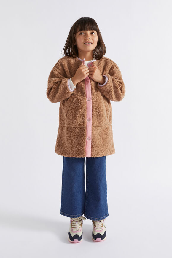 Sherpa Overcoat  Cappuccino  hi-res