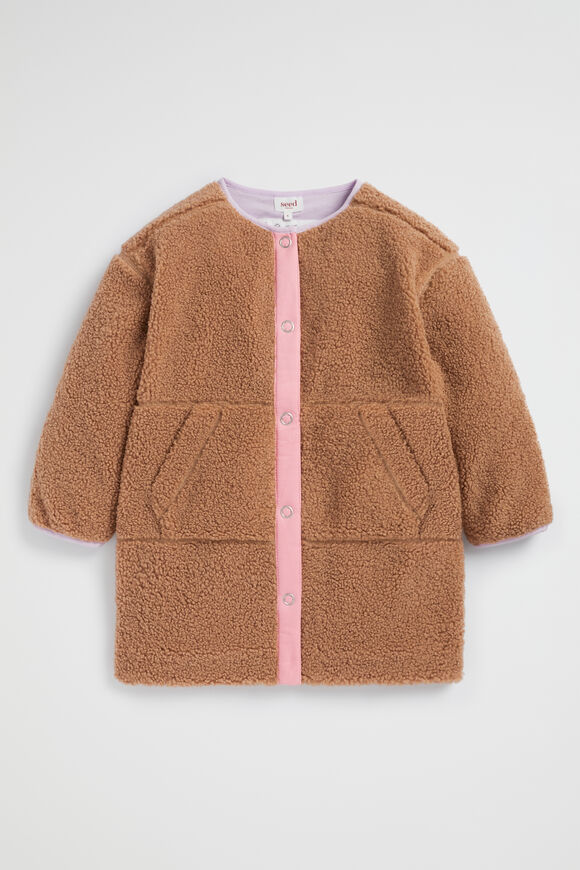 Sherpa Overcoat  Cappuccino  hi-res