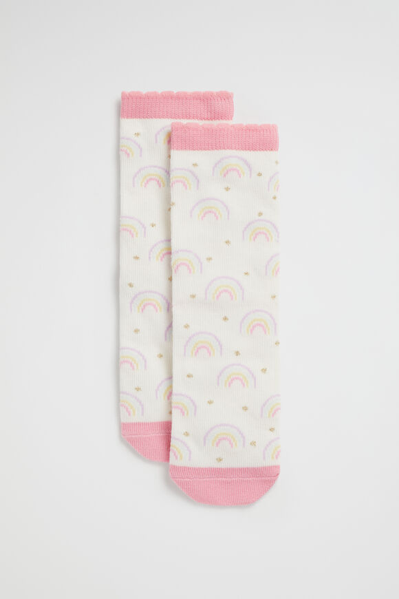 Rainbow Sock  Vanilla  hi-res
