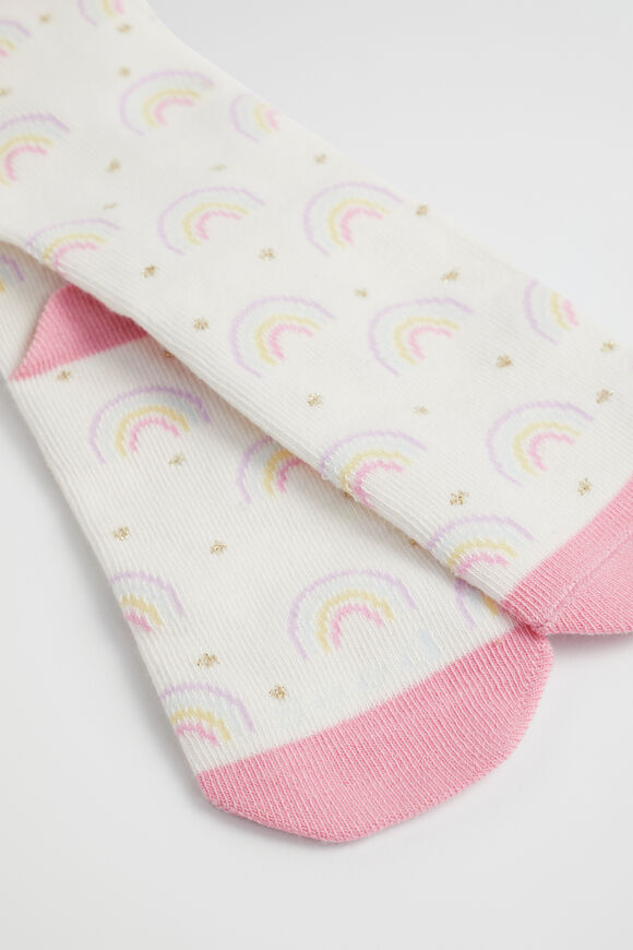 Rainbow Sock  Vanilla  hi-res