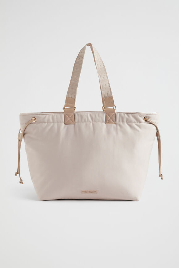 Heritage Logo Tote  Light Storm  hi-res