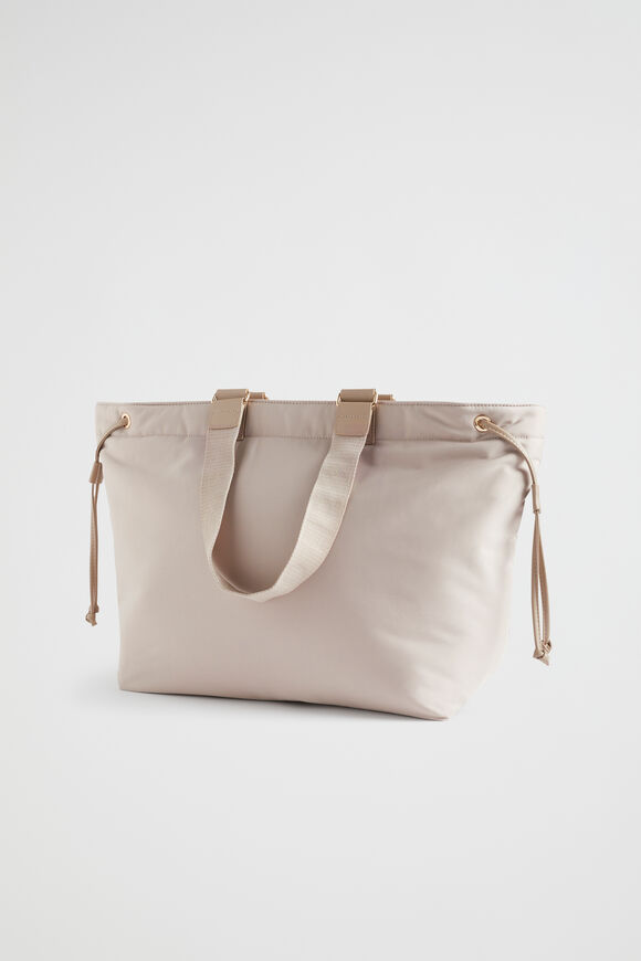 Heritage Logo Tote  Light Storm  hi-res