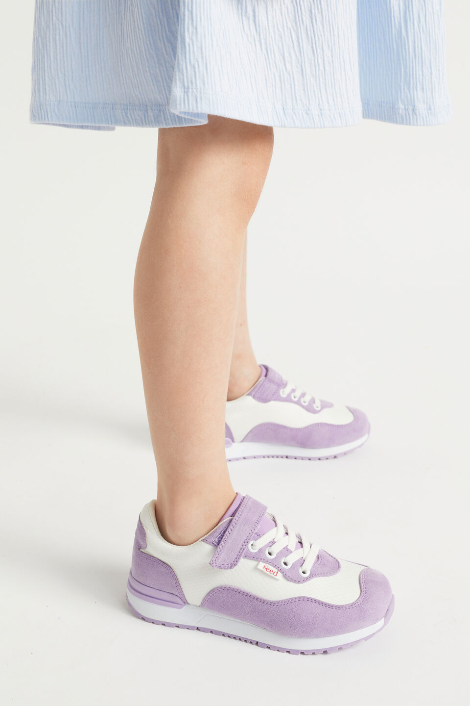 Colour Block Trainer  Violet
