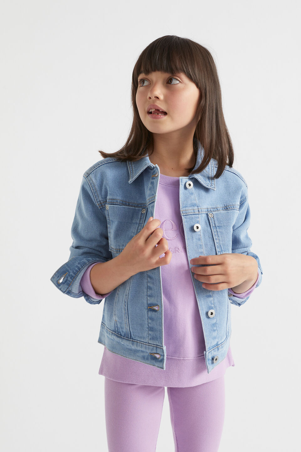 Pocket Denim Jacket  Original Indigo