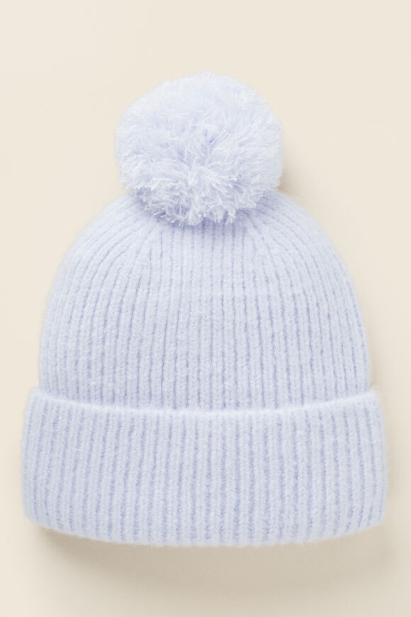 Rib Beanie  Baby Blue  hi-res