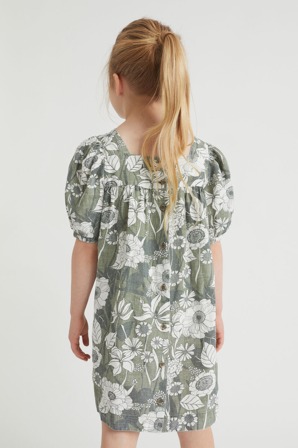 Linen Dress  Eucalyptus