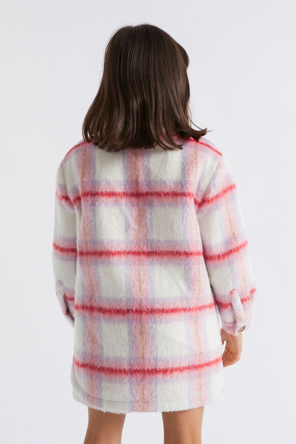 Brushed Wool Shacket  Camelia  hi-res