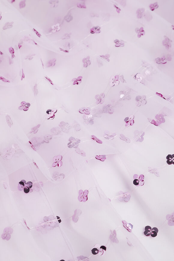 Sequin Party Cape  Orchid  hi-res