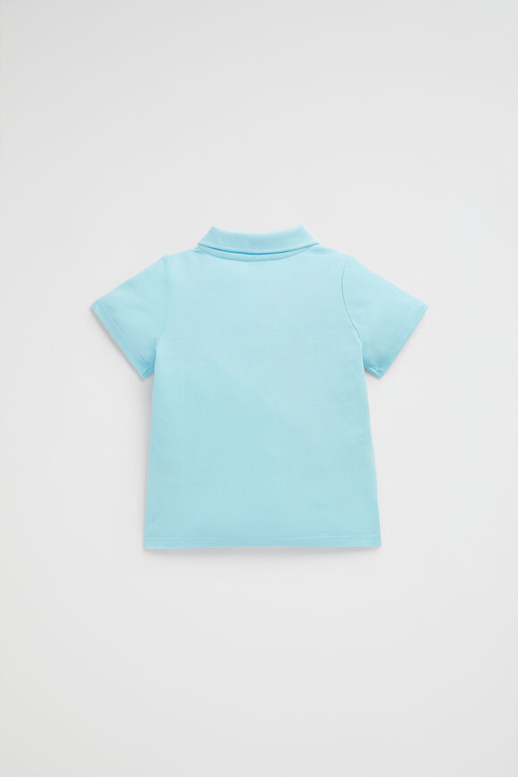 Core Polo Tee  Ocean Blue  hi-res