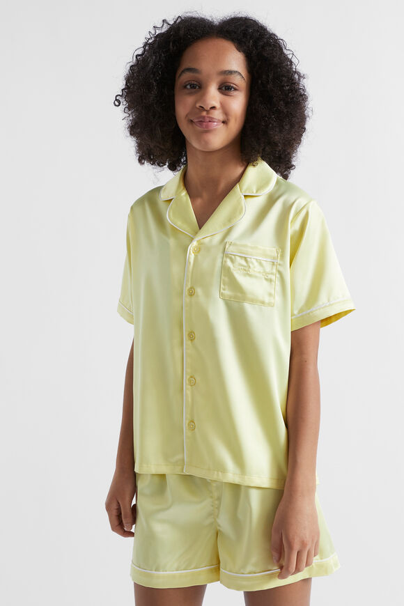 Satin Pyjama  Lemonade  hi-res