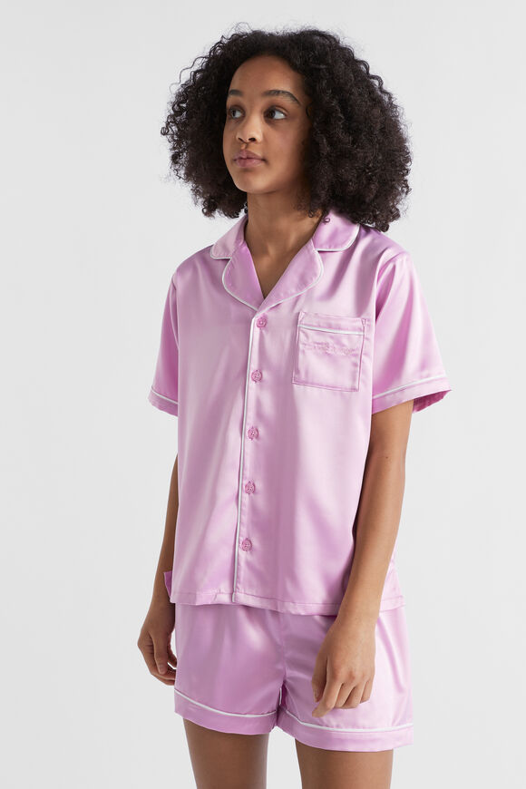 Satin Pyjama  Soft Orchid  hi-res