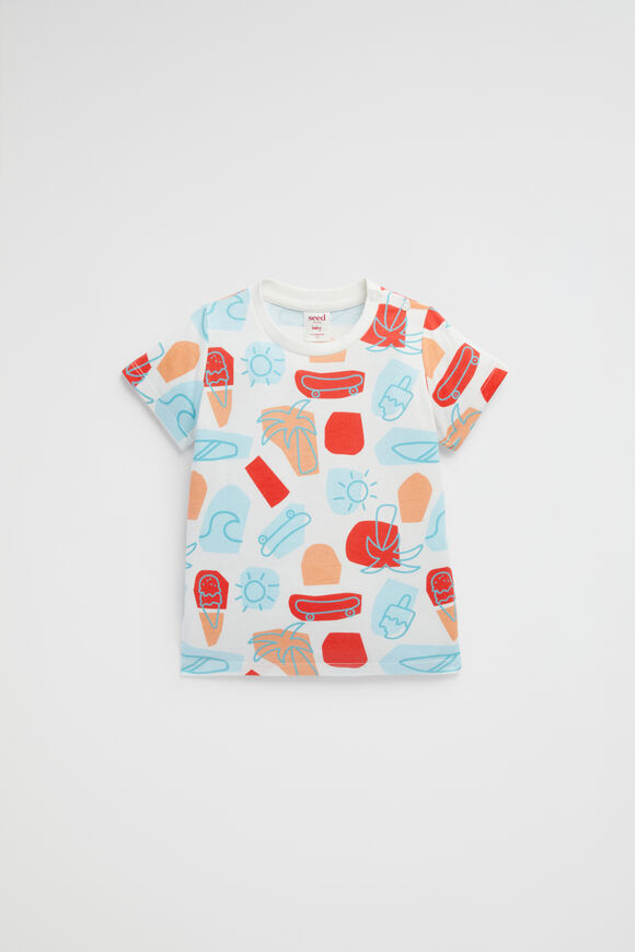 Beach Yardage Tee  Multi  hi-res