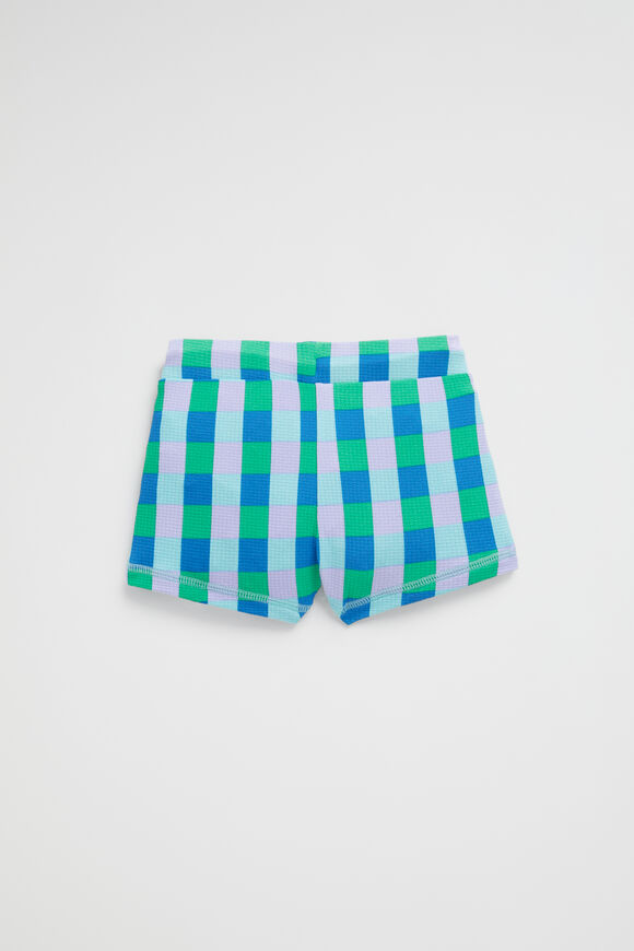 Check Swim Short  Multi  hi-res