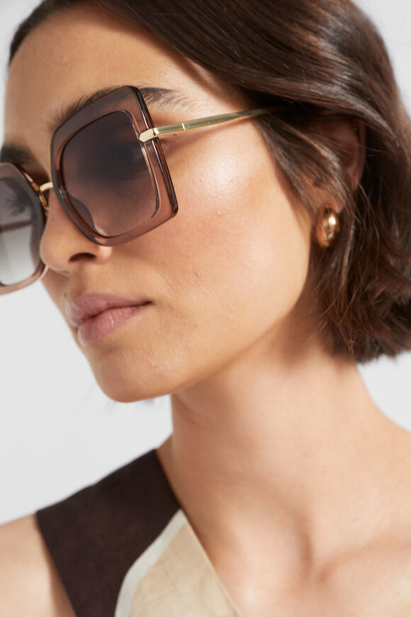 Sophie Oversized Sunglasses  Woodland  hi-res