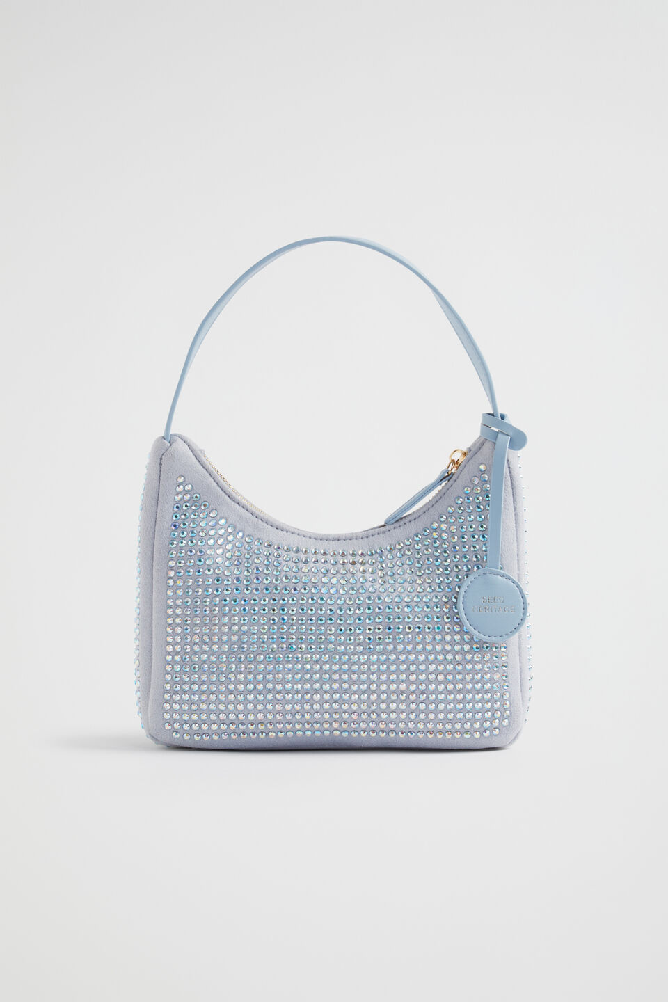 Jewel Mini Hobo Bag  Powder Blue
