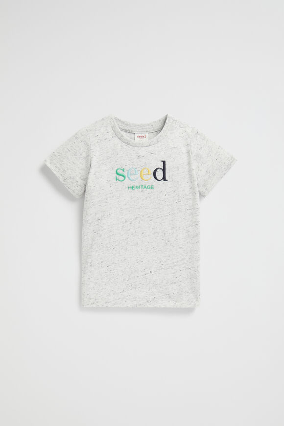 Core Logo Tee  Cloudy Marle Multi  hi-res