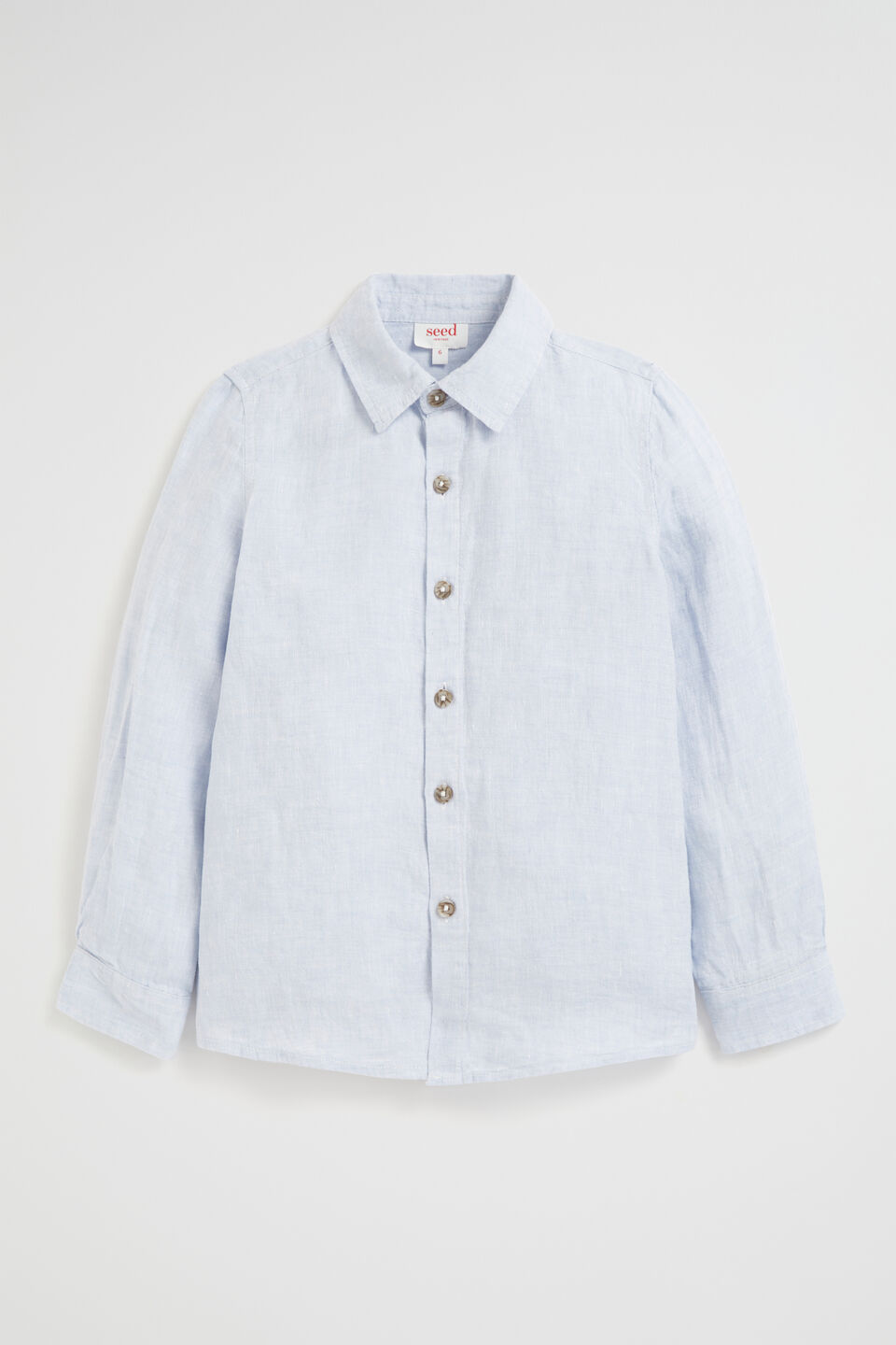 Linen Shirt  Powder Blue