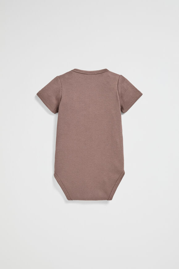 Logo Rib Bodysuit  Teddy  hi-res