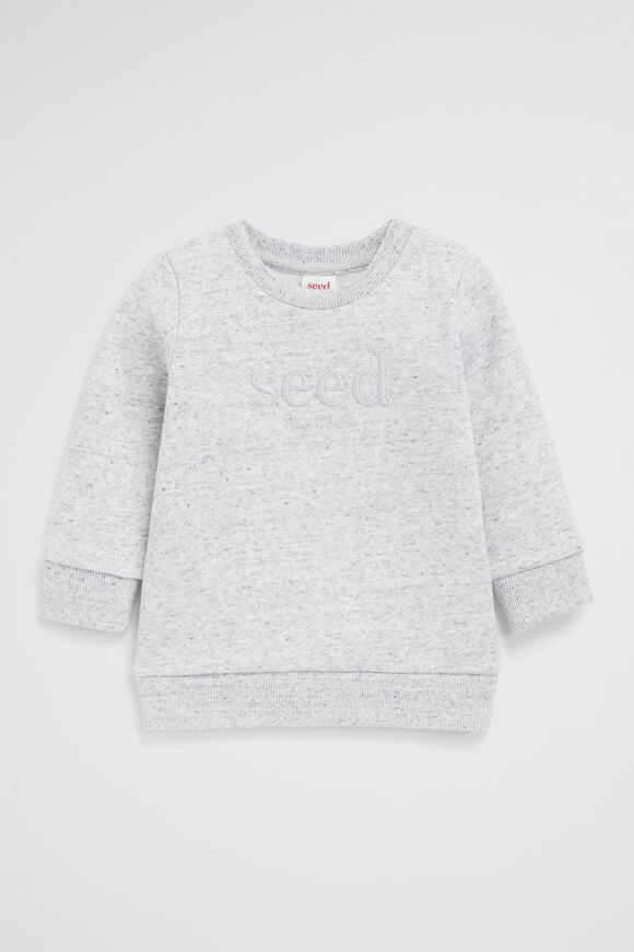 Core Logo Sweat  Cloudy Marle  hi-res